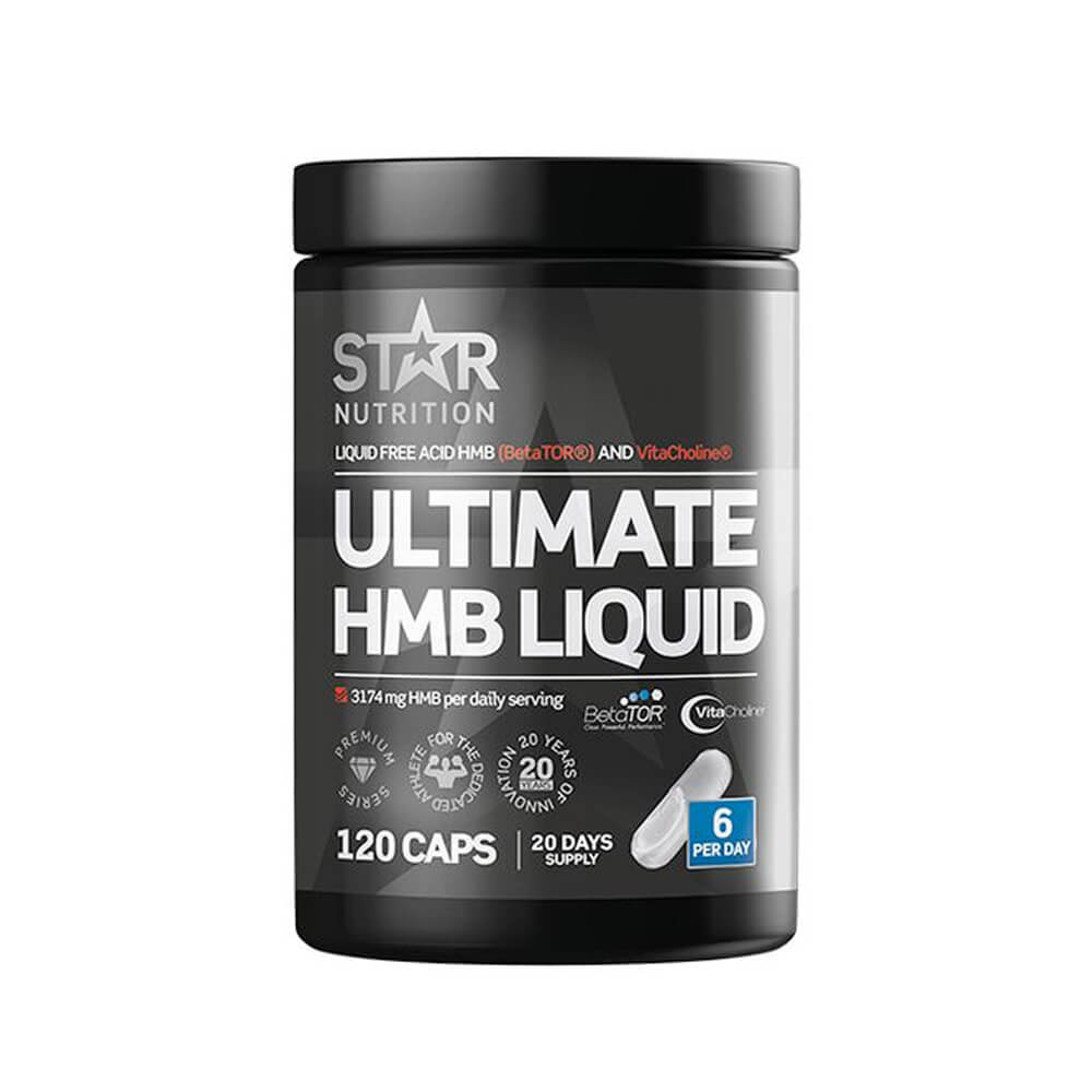 Star Nutrition Ultimate HMB Liquid, 120 caps i gruppen Kosttilskud & Fdevarer / Aminosyrer / HMB hos Tillskottsbolaget (STAR7683)