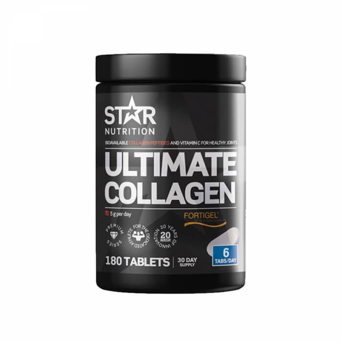 Star Nutrition Ultimate Collagen, 180 tabs i gruppen Kosttilskud & Fdevarer / Ledesundhed / Kollagen hos Tillskottsbolaget (STAR854)