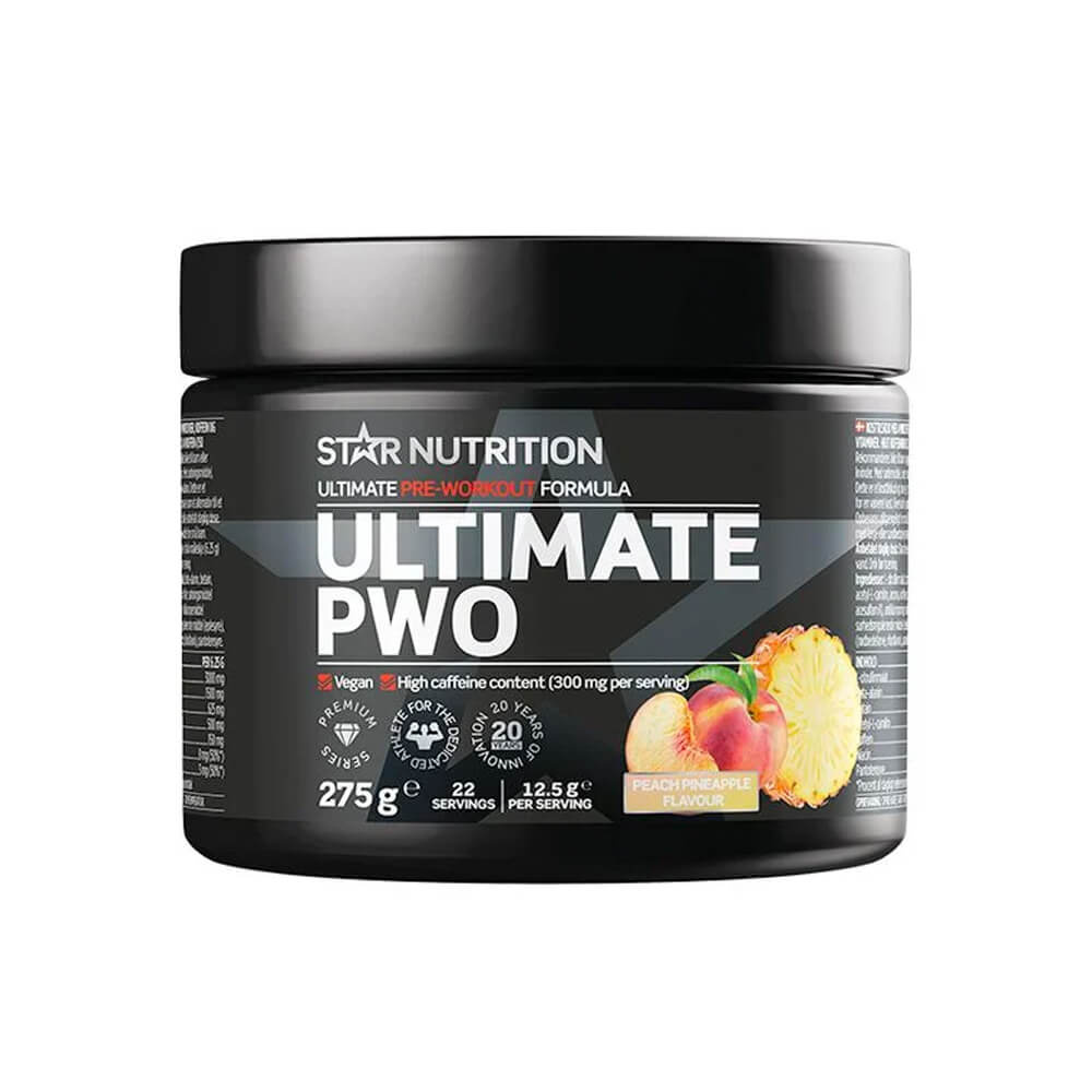 Star Nutrition Ultimate PWO, 275 g i gruppen Kosttilskud & Fdevarer / Prstationsforbedringer / Pre-Workout / PWO hos Tillskottsbolaget (STAR8633)