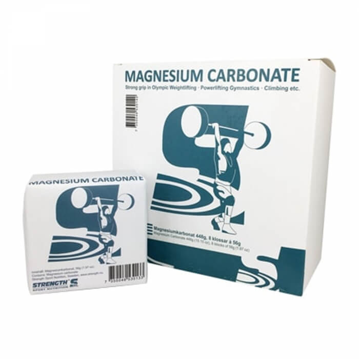 Strength Magnesium Carbonate, 60 g i gruppen Trningstilbehr / Trkremme & Greb hos Tillskottsbolaget (STRENGTH781)