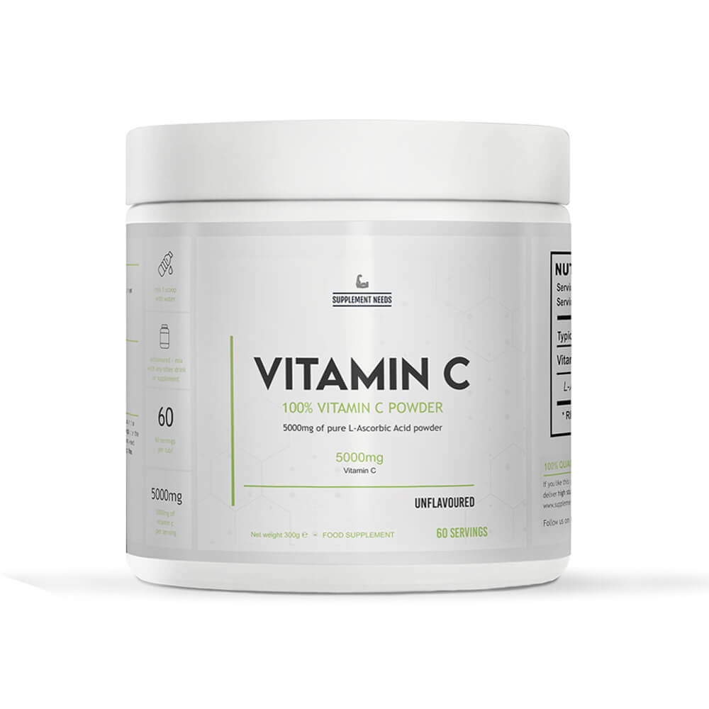 Supplement Needs Vitamin C, 300 g i gruppen Kosttilskud & Fdevarer / Sundhedskost / Antioxidanter hos Tillskottsbolaget (SUPPNEEDS754)