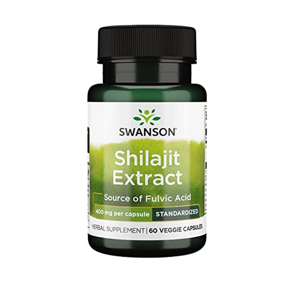 Swanson Shilajit Extract, 400 mg, 60 caps i gruppen Emne / Glutenfrie kosttilskud hos Tillskottsbolaget (SWANSON53795)