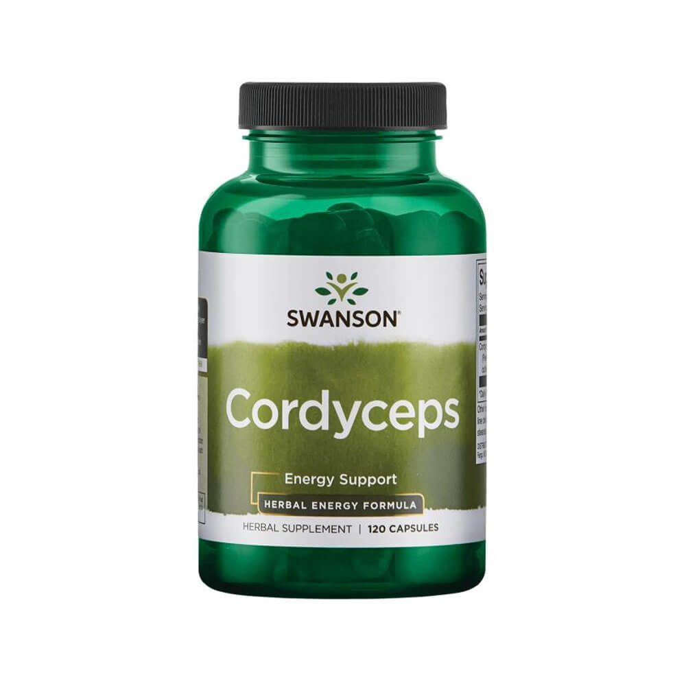 Swanson Cordyceps 600 mg, 120 caps i gruppen Kosttilskud & Fdevarer / Sundhedskost / Antioxidanter hos Tillskottsbolaget (SWANSON65673)
