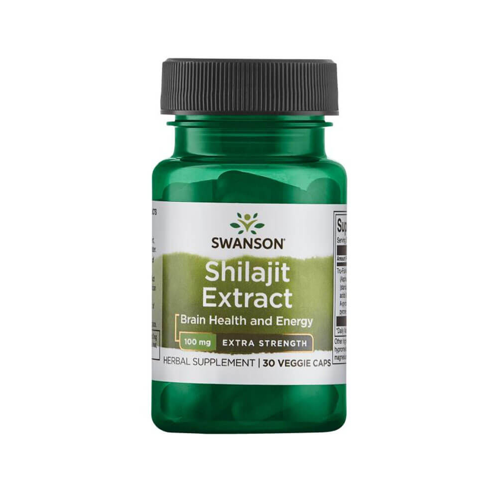 Swanson Shilajit Extract, 100 mg, 30 caps i gruppen Kosttilskud & Fdevarer / Mineraler hos Tillskottsbolaget (SWANSON67834)