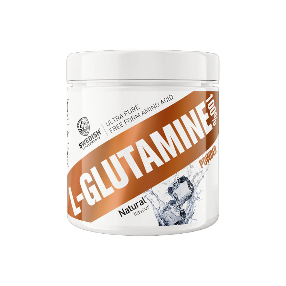 Swedish Supplements L-Glutamine 100%, 250 g i gruppen Kosttilskud & Fdevarer / Sundhedskost / Immunforsvar hos Tillskottsbolaget (SWEDISH902)