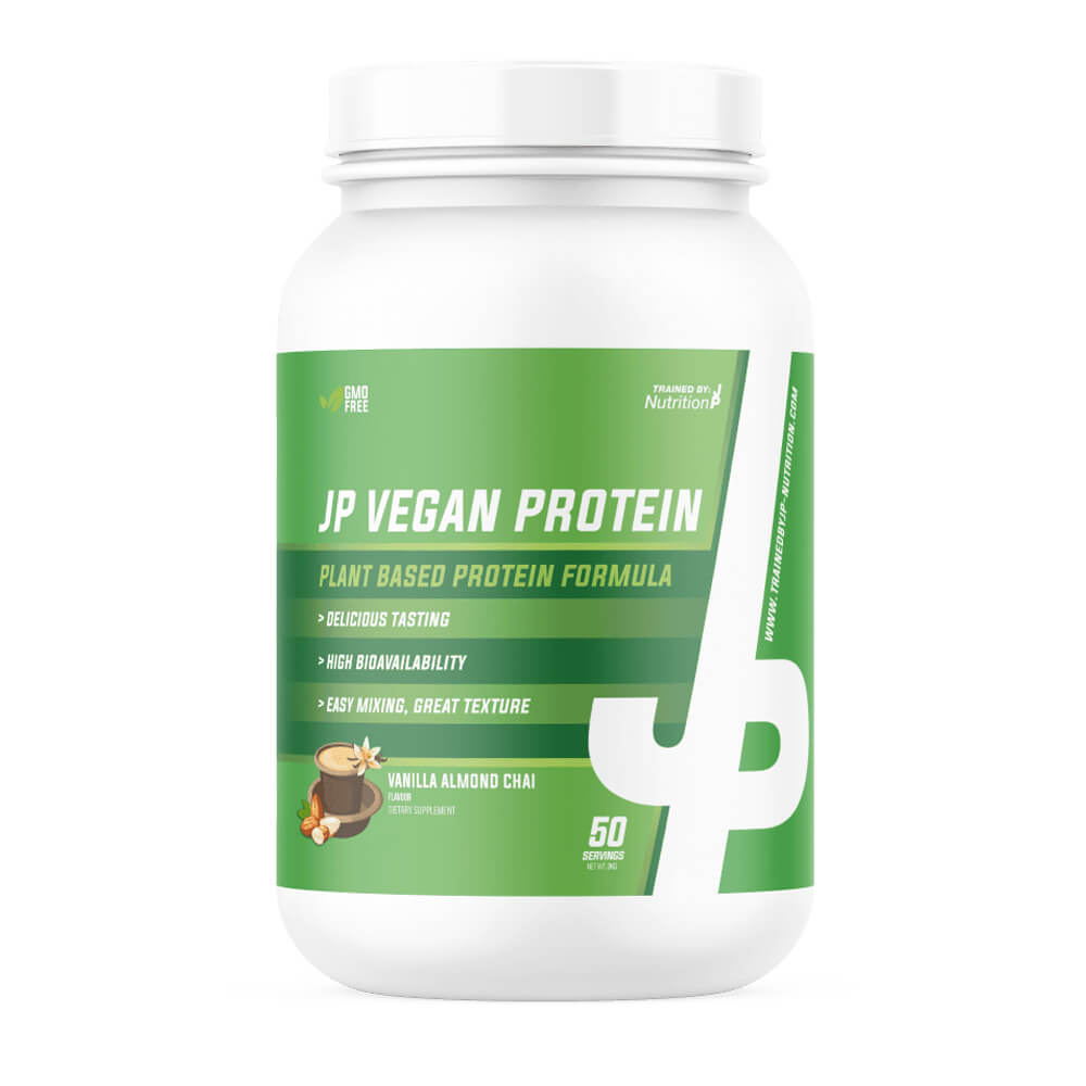 Trained By JP Vegan Protein, 1 kg i gruppen Kosttilskud & Fdevarer / Proteinpulver / Laktosefri Protein hos Tillskottsbolaget (TBJP7524545)