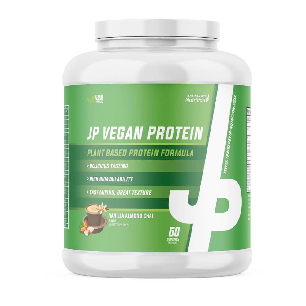 Trained By JP Vegan Protein, 2 kg i gruppen Kosttilskud & Fdevarer / Proteinpulver / Laktosefri Protein hos Tillskottsbolaget (TBJP9582)