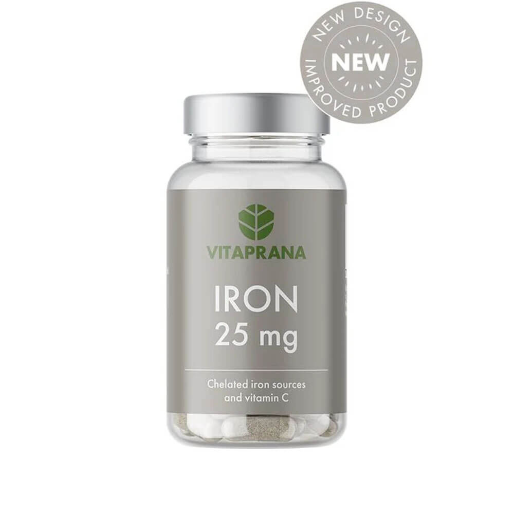 Vitaprana Iron, 25 mg, 110 caps i gruppen Kosttilskud & Fdevarer / Mineraler / Jern hos Tillskottsbolaget (VITAPRANA653)