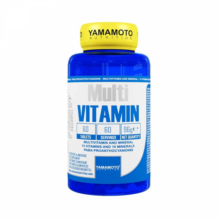 Yamamoto Nutrition Multi Vitamin, 60 tabs i gruppen Kosttilskud & Fdevarer / Vitaminer / Multivitamin hos Tillskottsbolaget (YAMAMOTO753)