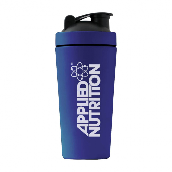 Applied Nutrition Stainless Steel Shaker, 750 ml (Blue) i gruppen Træningstilbehør / Flasker & Shakers hos Tillskottsbolaget (APPLIED5735)