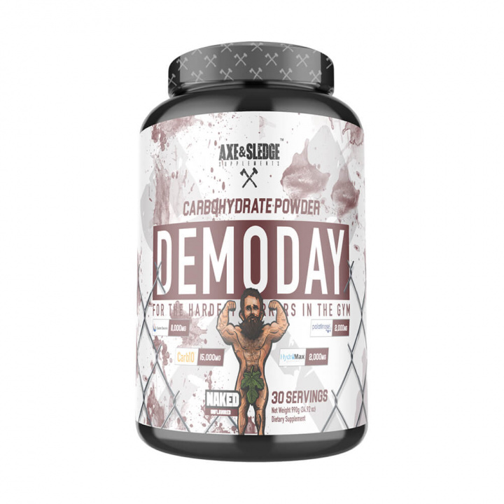 Axe & Sledge Supplements Demo Day, 30 servings (Naked) i gruppen Kosttilskud & Fødevarer / Kulhydrater / Hurtige kulhydrater hos Tillskottsbolaget (AXESLEDGE673-2)