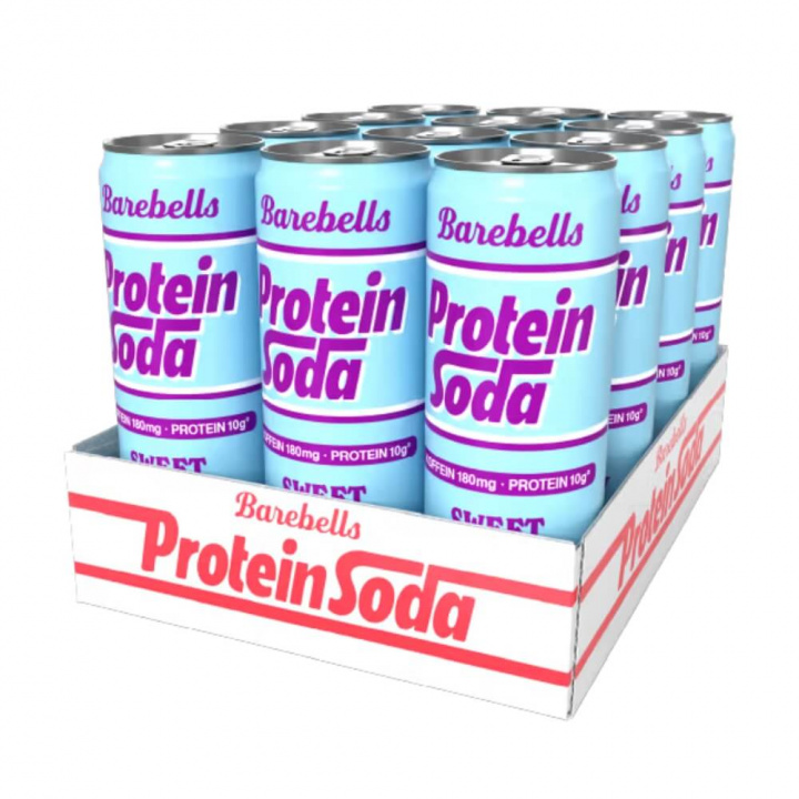 12 x Barebells Protein Soda, 355 ml (Sweet Cherry) i gruppen Drikkevarer / Proteindrik hos Tillskottsbolaget (BAREBELLS1586)