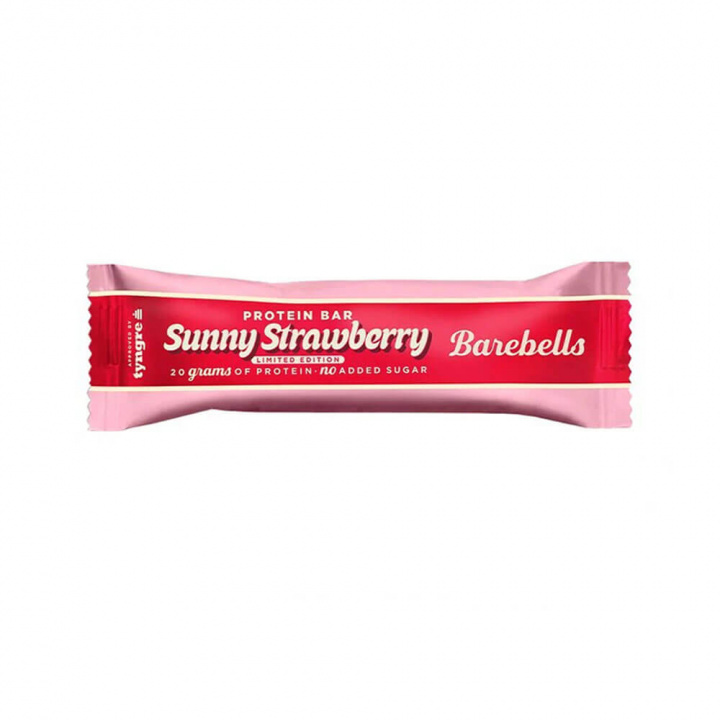 Barebells Proteinbar, 55 g (Sunny Strawberry) i gruppen Bars / Proteinbarer hos Tillskottsbolaget (BAREBELLS1CCL12C-23)