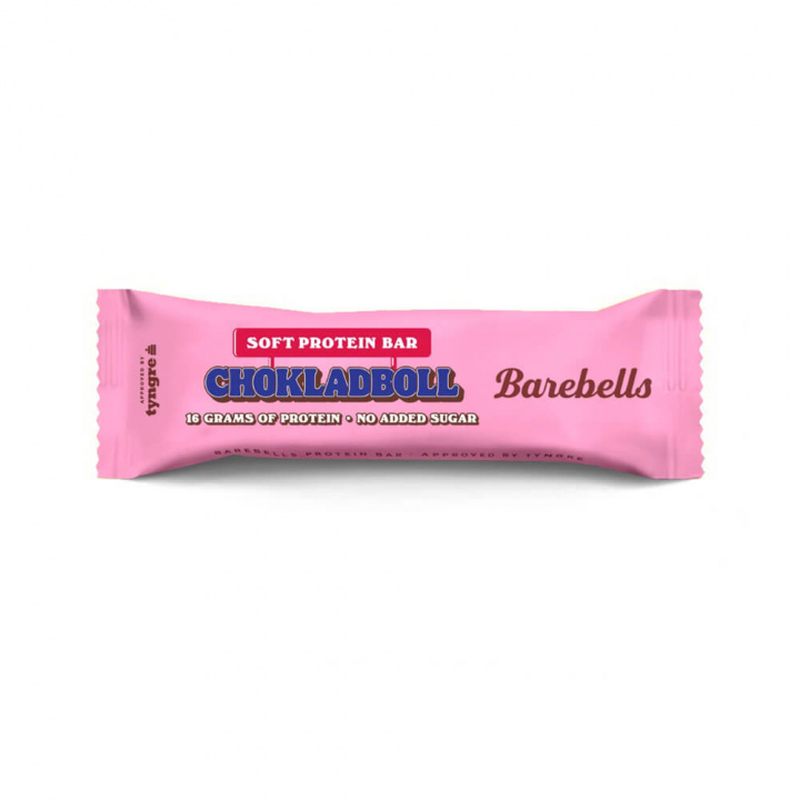 Barebells Proteinbar, 55 g (Chokladboll) i gruppen Bars / Proteinbarer hos Tillskottsbolaget (BAREBELLS1CCL12C-24)