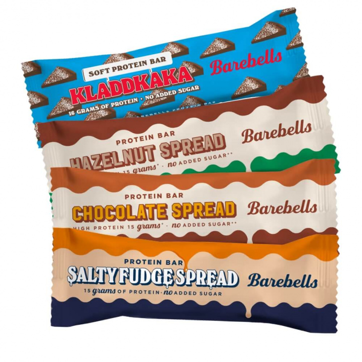 Barebells Proteinbar, 45-55 g i gruppen Bars / Proteinbarer hos Tillskottsbolaget (BAREBELLS1CCL12C)