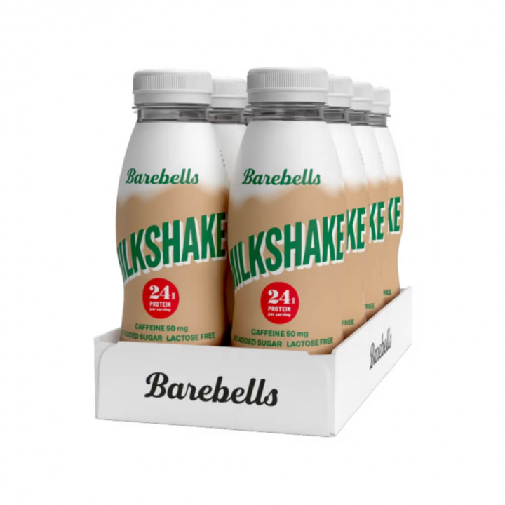 8 x Barebells Milkshake, 330 ml (Cappuccino) i gruppen Drikkevarer / Proteindrik hos Tillskottsbolaget (BAREBELLS2058)