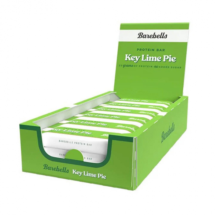 12 x Barebells Proteinbars, 55 g (Key Lime Pie) i gruppen Bars / Proteinbarer hos Tillskottsbolaget (BAREBELLS6573)