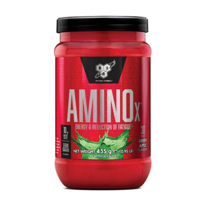 BSN Amino-X, 435 g (Green Apple) i gruppen Kosttilskud & Fødevarer / Aminosyrer / Aminosyrekompleks hos Tillskottsbolaget (BSN001GA)