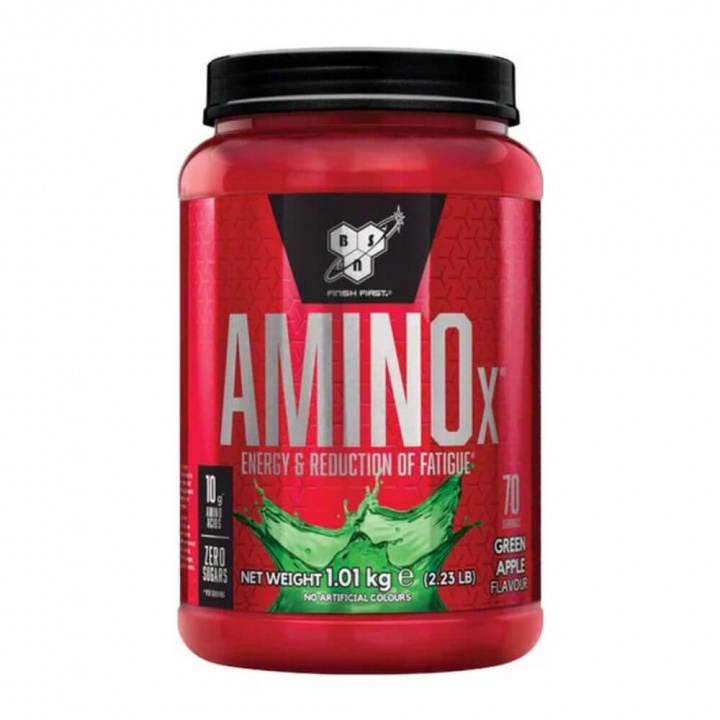 BSN Amino-X, 1 kg (Green Apple) i gruppen Kosttilskud & Fødevarer / Aminosyrer / BCAA hos Tillskottsbolaget (BSN0933GA)
