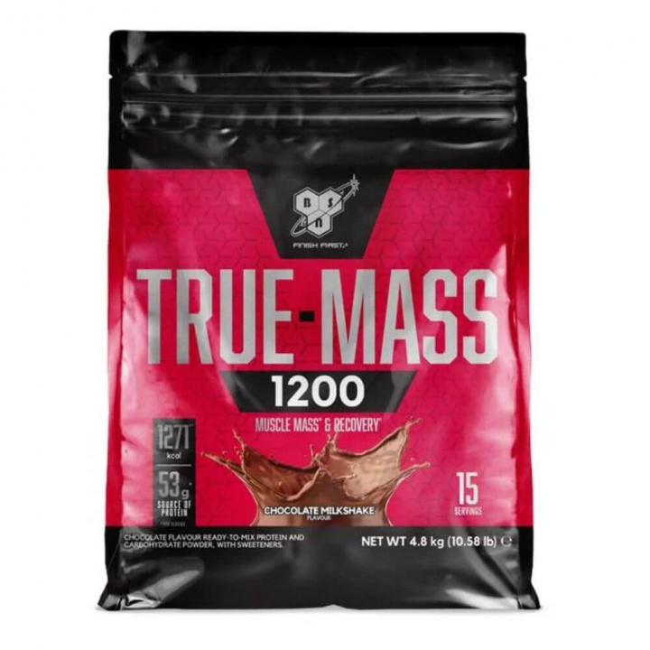 BSN True Mass 1200, 4800 g (Chocolate Milkshake) i gruppen Emne / Kosttilskud til kvinder hos Tillskottsbolaget (BSN7483-1)