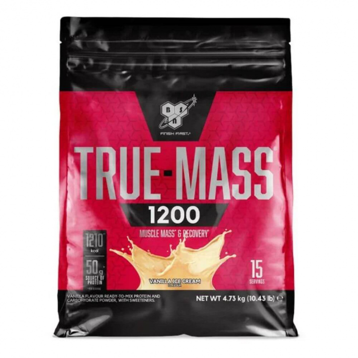 BSN True Mass 1200, 4800 g (Vanilla Ice Cream) i gruppen Emne / Kosttilskud til kvinder hos Tillskottsbolaget (BSN7483-4)