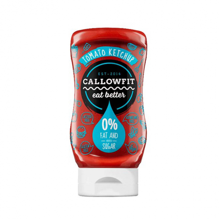 Callowfit, 300 ml (Tomato Ketchup) i gruppen Kosttilskud & Fødevarer / Fødevarer / Kalorifattige saucer og toppings hos Tillskottsbolaget (CALLOWFIT001-7)