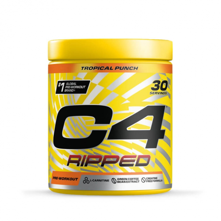 Cellucor C4 Ripped, 30 serv. i gruppen Kosttilskud & Fødevarer / Vægttab / Fedtforbrænder hos Tillskottsbolaget (CELLUCOR643)