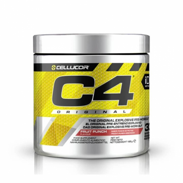 Cellucor C4, 30 servings (Fruit Punch) i gruppen Kosttilskud & Fødevarer / Præstationsforbedringer / Pre-Workout / PWO hos Tillskottsbolaget (CELLUCORFP)