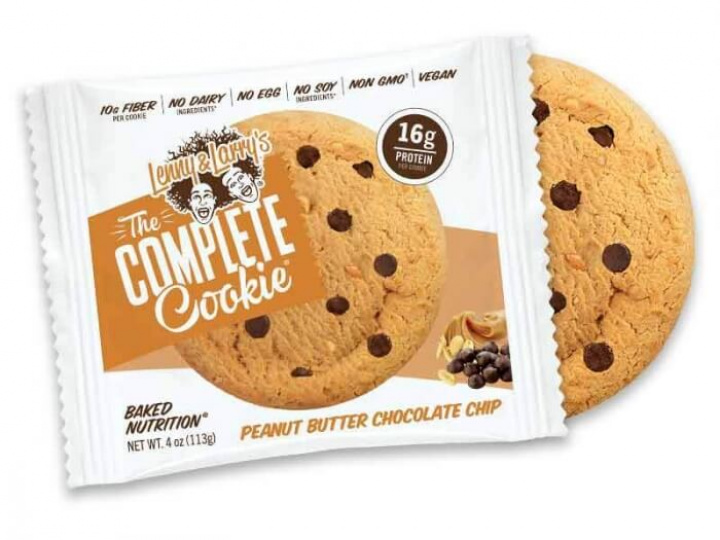 Lenny & Larry´s The Complete Cookie, 113 g (Peanut Butter Chocolate Chip) i gruppen Bars / Veganske proteinbarer hos Tillskottsbolaget (COMPLETE-4)