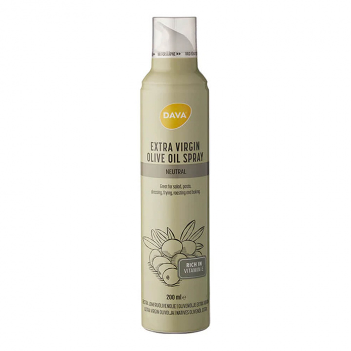 DAVA Foods Extra Virgin Olive Oil Spray, 200 ml i gruppen Emne / Glutenfrie kosttilskud hos Tillskottsbolaget (DAVA6845)