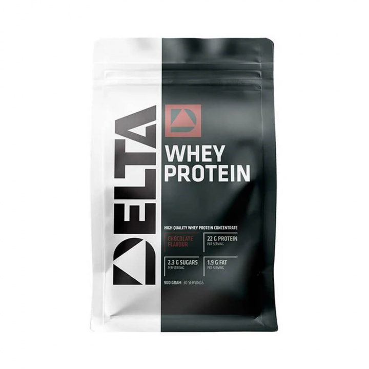 Delta Nutrition Whey Protein, 900 g i gruppen Kosttilskud & Fødevarer / Proteinpulver / Valleprotein / Whey protein hos Tillskottsbolaget (DELTA5684)