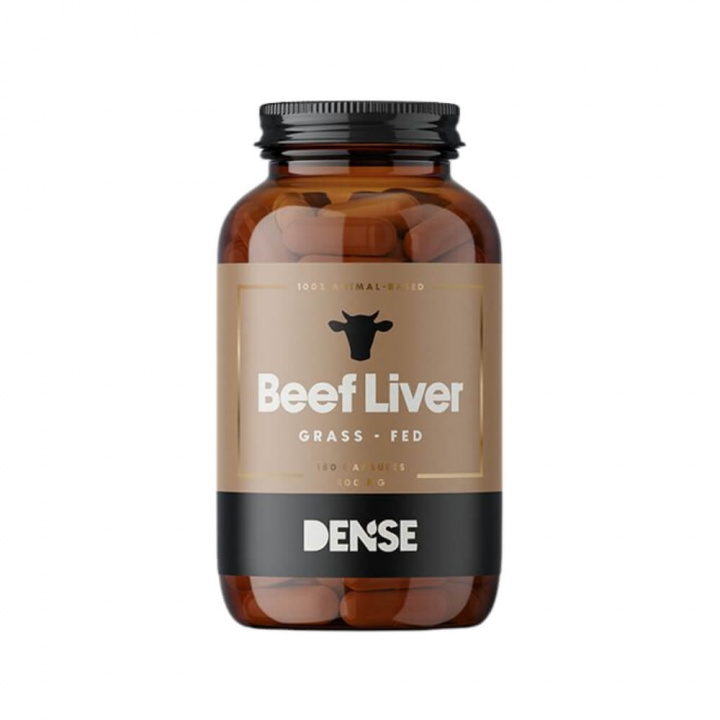 Dense Beef Liver, 180 caps i gruppen Kosttilskud & Fødevarer / Sundhedskost / Superfoods hos Tillskottsbolaget (DENSE846)