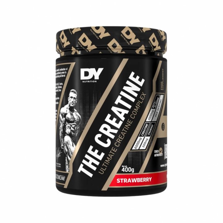 DY Nutrition The Creatine, 400 g (Strawberry) i gruppen Kosttilskud & Fødevarer / Kreatin / Kreatinblandinger hos Tillskottsbolaget (DY6573-3)