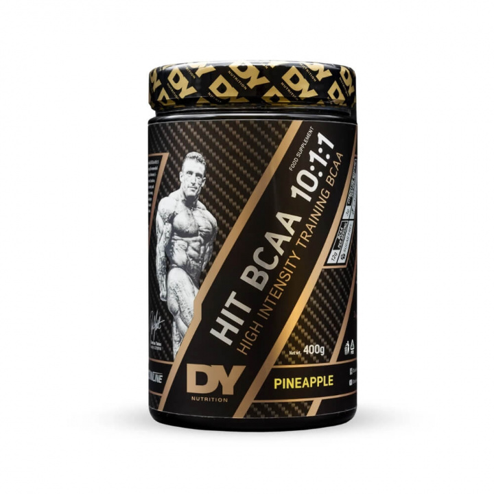 DY Nutrition HIT BCAA 10:1:1, 400 g (Pineapple) i gruppen Kosttilskud & Fødevarer / Aminosyrer / BCAA hos Tillskottsbolaget (DY8419-5)