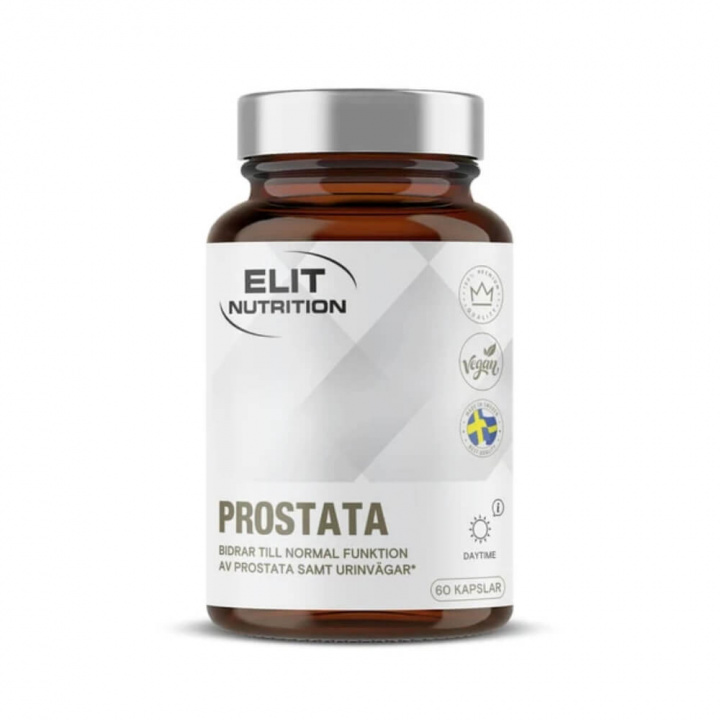 Elit Nutrition Prostata, 60 caps i gruppen Kosttilskud & Fødevarer / Sundhedskost hos Tillskottsbolaget (ELIT1947)