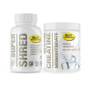 Super Shred, 90 caps + Creatine Monohydrate, 300 g