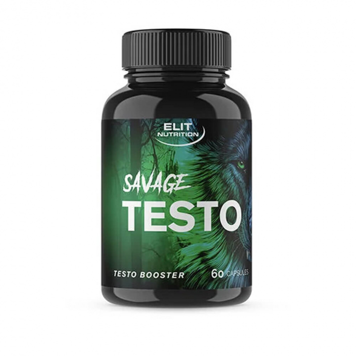 Elit Nutrition Savage Testo, 60 caps i gruppen Kosttilskud & Fødevarer / Muskelforøgelse / Testobooster hos Tillskottsbolaget (ELIT56734)