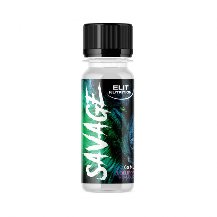 Elit Nutrition Savage PWO Shot, 60 ml (Lollipop) i gruppen Kosttilskud & Fødevarer / Præstationsforbedringer / Pre-Workout / PWO hos Tillskottsbolaget (ELIT67834-1)