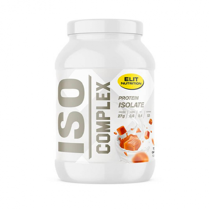 Elit Nutrition ISO Complex, 1600 g (Toffee Caramel) i gruppen Kosttilskud & Fødevarer / Proteinpulver / Isolatprotein hos Tillskottsbolaget (ELIT78543-3)