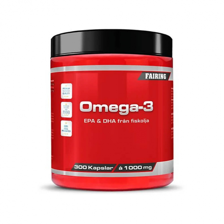Fairing Omega-3, 300 caps i gruppen Kosttilskud & Fødevarer / Omega-3 & Fedtsyrer / Omega-3 hos Tillskottsbolaget (FAIRING7573)