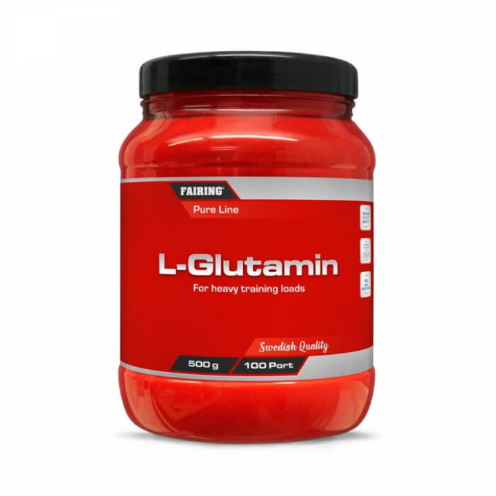 Fairing L-Glutamin, 500 g i gruppen Kosttilskud & Fødevarer / Sundhedskost / Immunforsvar hos Tillskottsbolaget (FAIRING764)