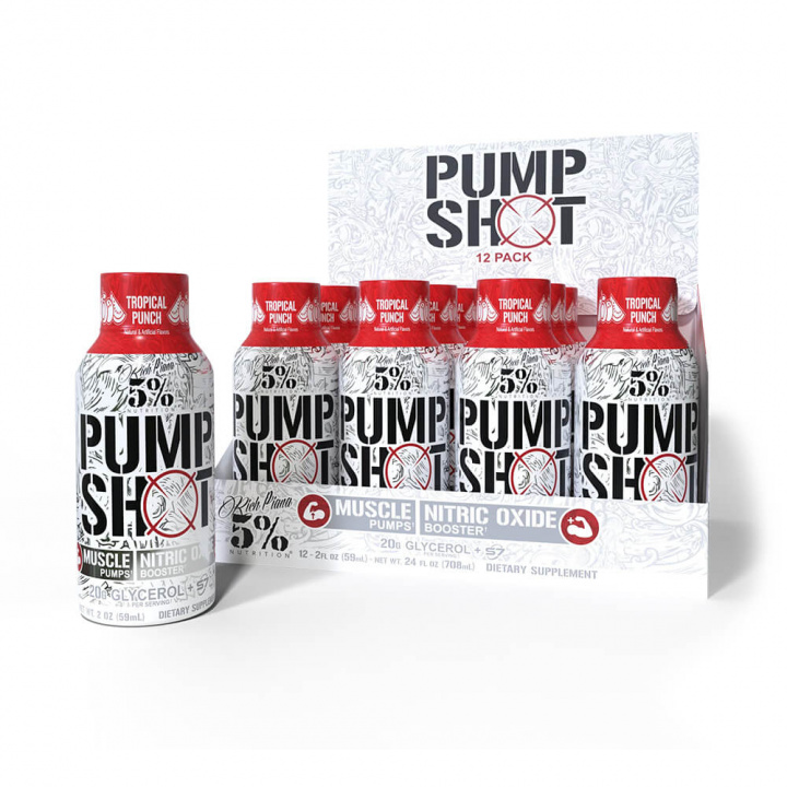 12 x 5% Nutrition Pump Shot, 59 ml i gruppen Kosttilskud & Fødevarer / Præstationsforbedringer / Pump hos Tillskottsbolaget (FIVE6863)