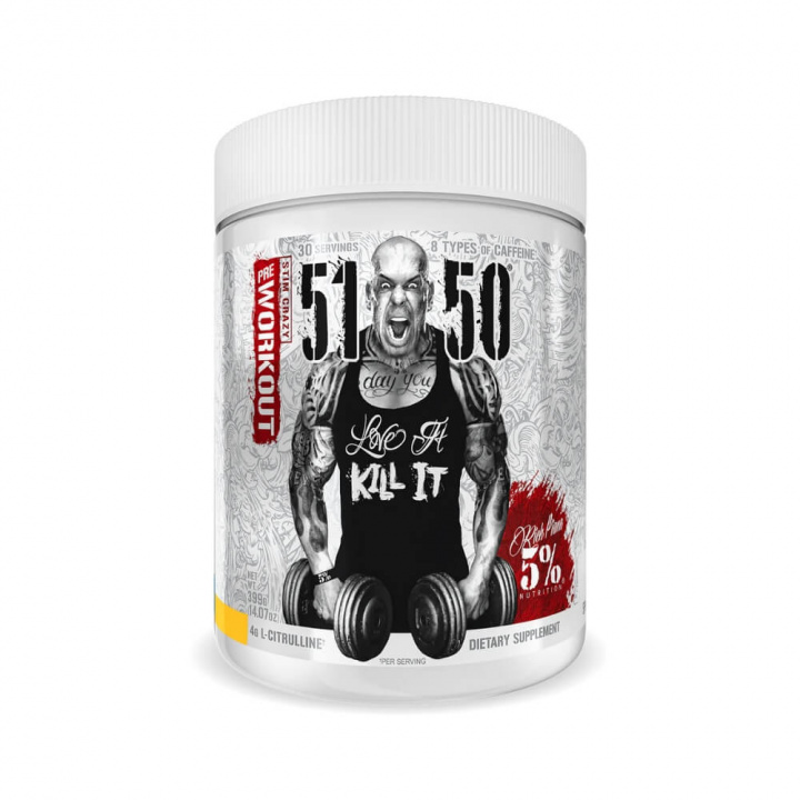 5% Nutrition 5150 Legendary Series, 30 serv. (Tropical Rage) i gruppen Kosttilskud & Fødevarer / Præstationsforbedringer / Pre-Workout / PWO hos Tillskottsbolaget (FIVE80992PF)