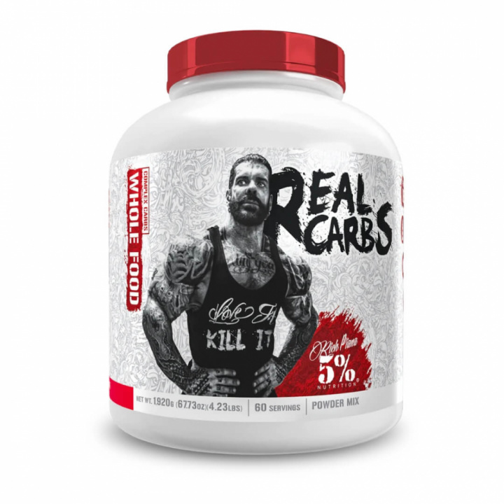 5% Nutrition Real Carbs, 1200 g (Strawberry Shortcake) i gruppen Kosttilskud & Fødevarer / Kulhydrater / Lange kulhydrater hos Tillskottsbolaget (FIVE9823-1)