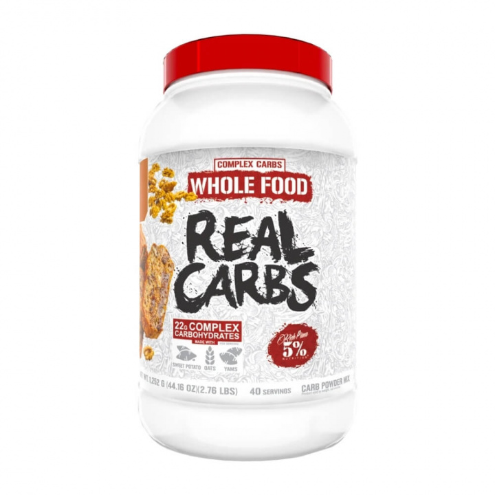 5% Nutrition Real Carbs, 1200 g i gruppen Kosttilskud & Fødevarer / Kulhydrater / Lange kulhydrater hos Tillskottsbolaget (FIVE9823)