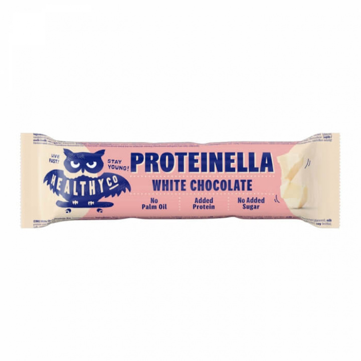 HealthyCo Proteinella Protein Bar, 35 g (White Chocolate) i gruppen Bars / Proteinbarer hos Tillskottsbolaget (HEALTHYCO812-2)
