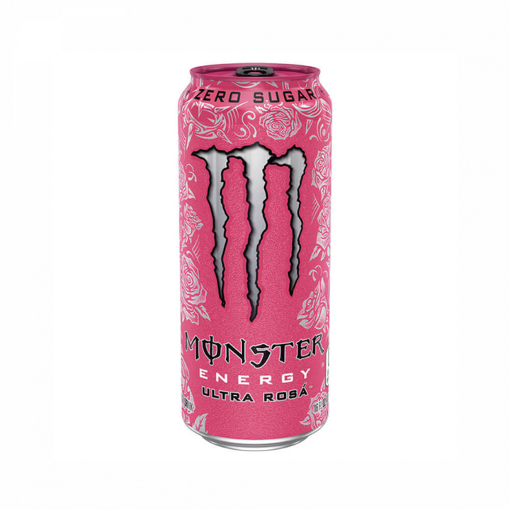 Monster Energy, 500 ml (Ultra Rosá) i gruppen Drikkevarer / Energidrik hos Tillskottsbolaget (MONSTER001-15)