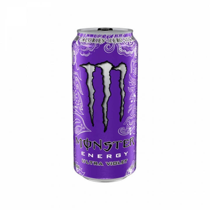 Monster Energy, 500 ml (Ultra Violet) i gruppen Drikkevarer / Energidrik hos Tillskottsbolaget (MONSTER001-2)