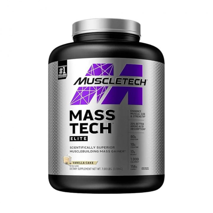 Muscletech Mass-Tech Elite, 3,18 kg i gruppen Emne / Kosttilskud til kvinder hos Tillskottsbolaget (MUSCLETECH8932)