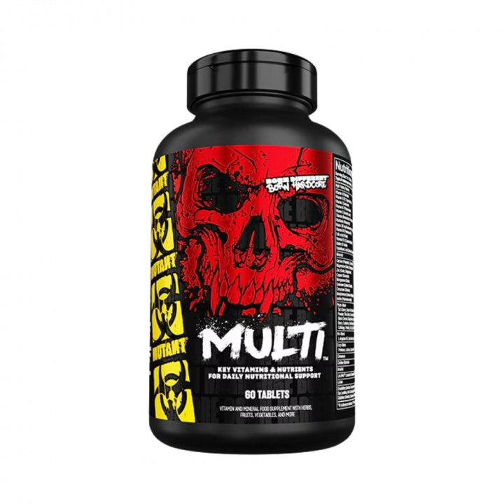 Mutant Multi, 60 tabs i gruppen Kosttilskud & Fødevarer / Vitaminer / Multivitamin hos Tillskottsbolaget (MUTANT0321)